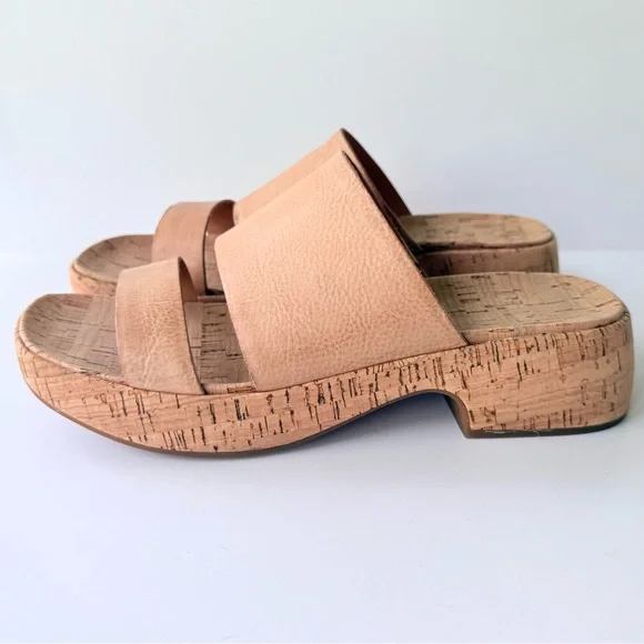 Kork-Ease Alia Slide Sandal In Natural Tan Size 8 - Picture 6 of 14